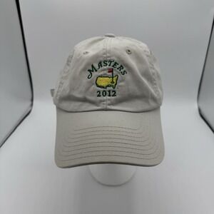 2012 Augusta Masters Adjustable Golf Hat Beige American Needle‎